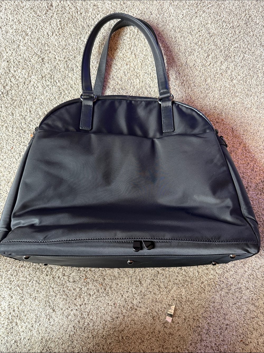 LO & SONS O.G. 2 Laptop Tote – Black with Gray Interior